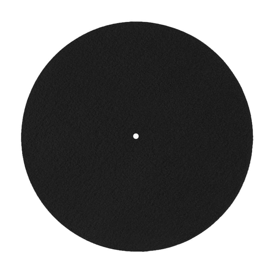 Turntable Wool Mat Standard - Black Planar 3/6/8 &